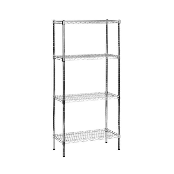 Anaquel de alambre 36" x 24" 4 niveles