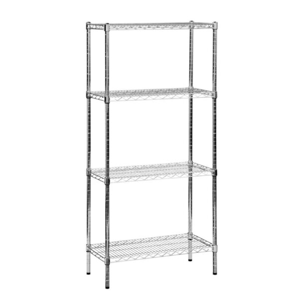 Anaquel de alambre 48" x 24" 4 niveles