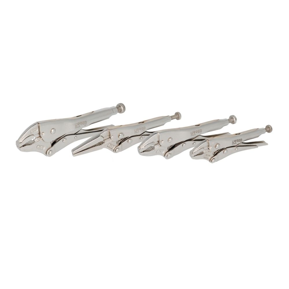 Juego de pinzas de presión, 4 piezas Urrea