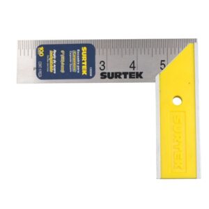 Escuadra de carpintero con mango plástico 6" Surtek
