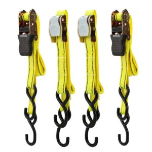 Juego de sujetadores tipo matraca y hebilla, 4 piezas Surtek