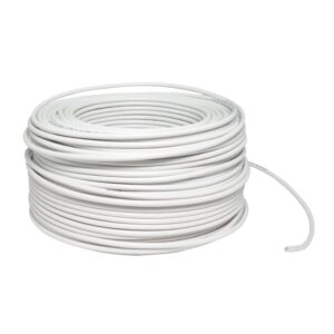 Cable eléctrico THW calibre 10, 100 m color blanco Surtek