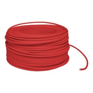 Cable eléctrico THW calibre 14, 100 m color rojo Surtek