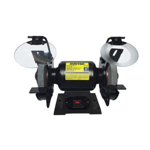 Esmeril de banco motor silencioso de inducción 6" 1/2 HP 343 W 120 V, 3450 RPM Surtek