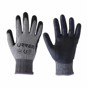 Guantes de fibra tipo Supraneema anti-corte con recubrimiento de nitrilo espumoso CH Urrea