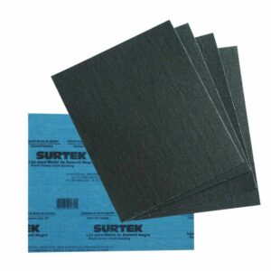 Lija negra para esmeril, grano 120 Surtek