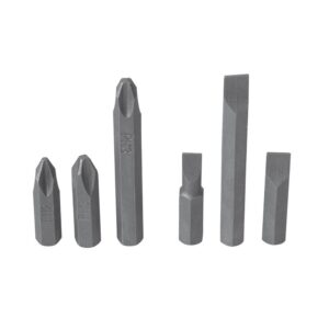 Juego de puntas de impacto combinadas intercambiables para destornillador D10,6 pz en cajP Surtek