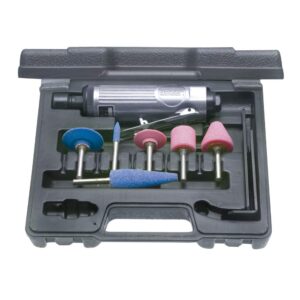 Juego de moto-tool neumático recto con accesorios, 7 piezas Urrea