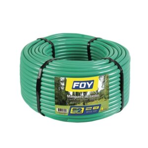 Manguera para jardín lisa en rollo 2 capas 1/2", 100 m Foy