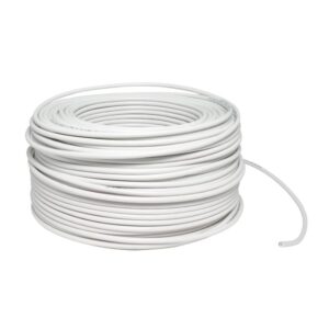 Cable eléctrico THW calibre 12, 100 m color blanco Surtek
