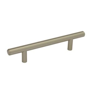 Jaladera de barra hueca 124 mm, acero inoxidable Lock