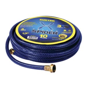 Manguera para jardín tejido spider con conector metálico 3/4", 25 m Surtek