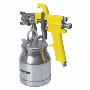Pistola para pintar con vaso reforzado de alta presión, capacidad 1000 ml, 72 PSI Surtek