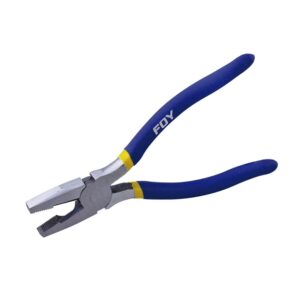 Pinza para electricista con mango con doble plastisol de 8" corte lateral Foy