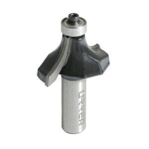 Broca para router de acero redondeadora con balero 1-1/4" zanco de 1/4" Urrea
