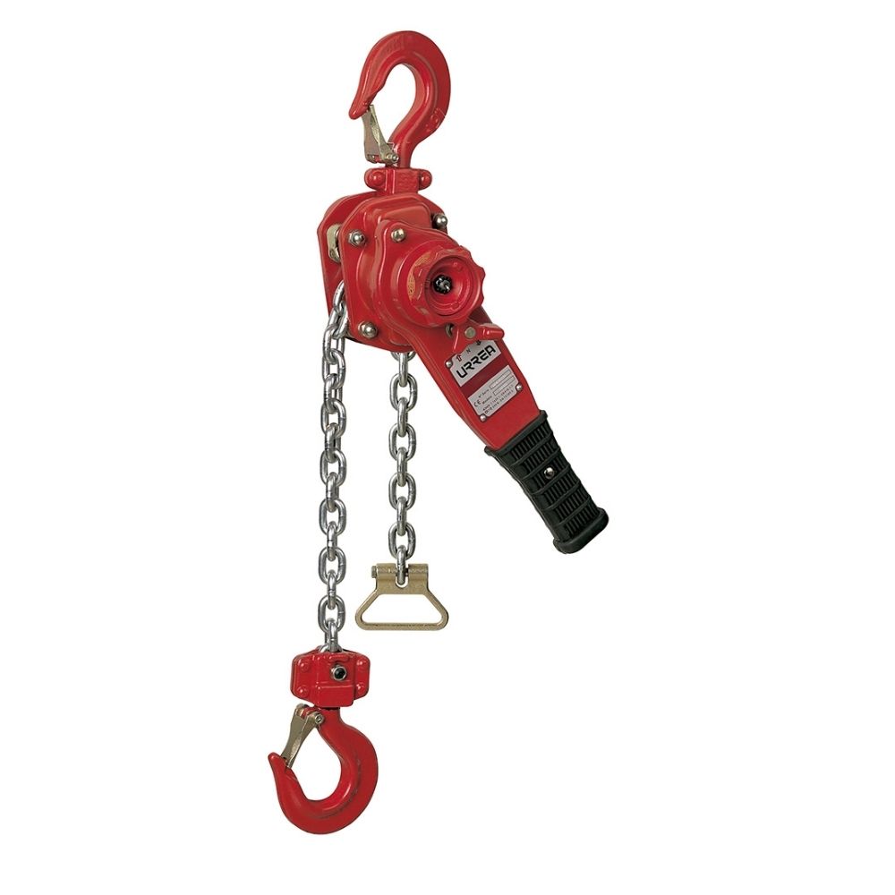 Polipasto manual de palanca de doble freno 3.2 ton, 1.8 m Urrea
