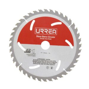 Disco para sierra circular para corte de madera 60 dientes, 10" Urrea