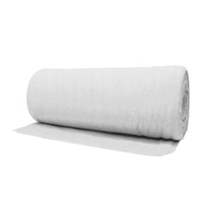 Franela en rollo de 50 cm x 50 m blanca Foy