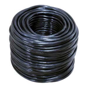 Cable eléctrico 2 x 10, 100 m color negro y blanco Surtek