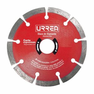 Disco de diamante segmentado, 9" Urrea