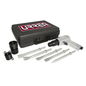 Juego de martillo neumático y accesorios, 7 piezas Urrea
