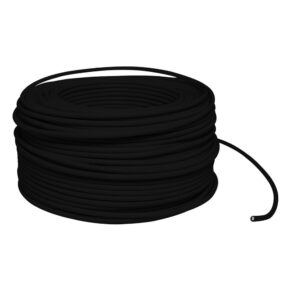 Cable eléctrico THW calibre 8, 100 m color negro Surtek