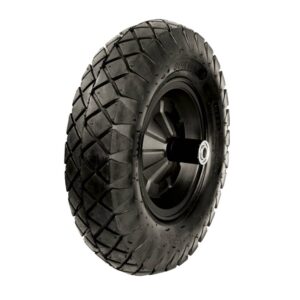 Llanta neumática reforzada de 4 capas de 16" con rin para carretilla Surtek