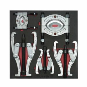 Juego de extractores y separadores de baleros 5 piezas, CH222-C Urrea