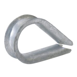 Guardacabo para cable de acero 1/4" Surtek