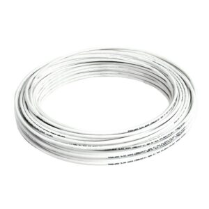 Cable eléctrico THW calibre 12, 100 m color blanco Surtek