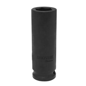 Dado de impacto largo cuadro de 1/2", 6 puntas, métrico, 19 mm Surtek