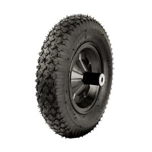 Llanta neumática reforzada de 4 capas de 14" con rin para carretilla Foy