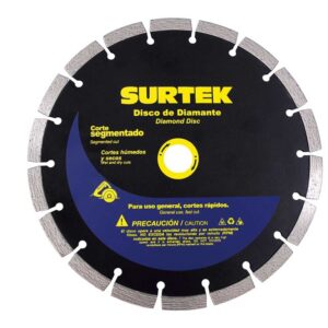Disco de diamante segmentado, 5" Surtek