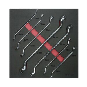 Juego de llaves de estrías 45° métricas 7 piezas, CH214-C Urrea