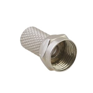 Conector para enroscar cable coaxial RG6, 4 piezas Surtek