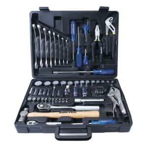 Juego combinado de herramienta 70 piezas, estuche plástico Surtek