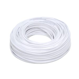 Cable eléctrico POT CCA 2 x 14, 100 m color blanco Surtek