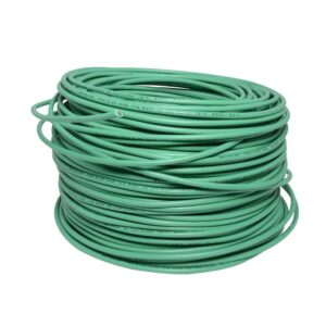 Cable eléctrico THW calibre 12, 100 m color verde Surtek