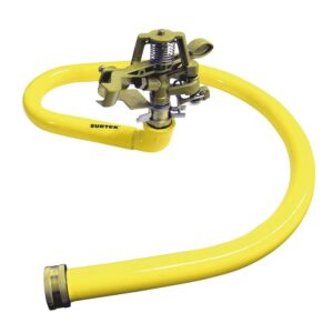 Aspersor estacionario con base metálica regulada por pulsación, 3/4" GHT Surtek