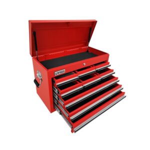 Gabinete superior 9 gavetas color rojo serie X 27" Urrea