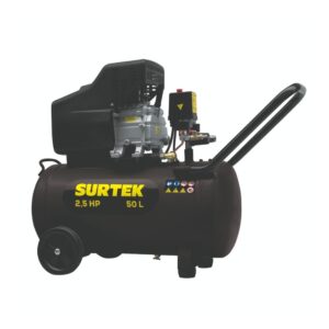 Compresor de aire eléctrico lubricado 50L, 2.5HP, 127V Surtek