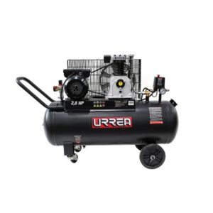 Compresor de aire eléctrico lubricado 100L, 2.5HP, 127V Urrea