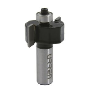 Broca para router de acero rebajadora con balero 1-1/4" zanco de 1/2" UrreaBroca para router de acero rebajadora con balero 1-1/4" zanco de 1/2" Urrea