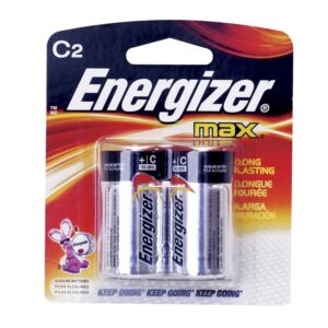 Pila alcalina Energizer® "C", 2 piezas Surtek