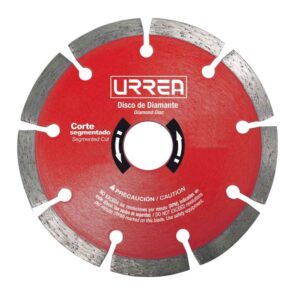 Disco de diamante segmentado, 7" Urrea