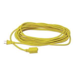 Extensión eléctrica uso rudo polarizada color amarillo, 12 m Surtek