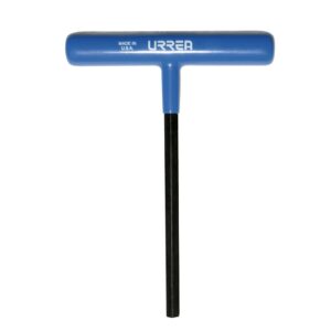 Llave hexagonal corta tipo "T" ergonómica métrica, 3 mm Urrea
