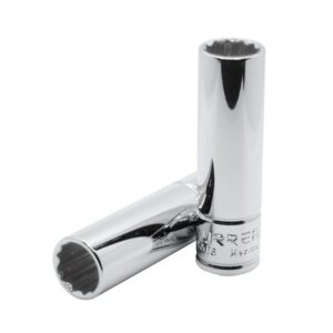 Dado largo cuadro de 3/8", 6 puntas, métrico, 10 mm Urrea