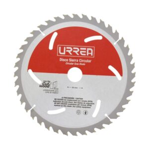 Disco para sierra circular para corte de madera 40 dientes, 8-1/4" Urrea