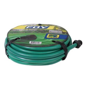 Manguera para jardín lisa con conector plástico 2 capas 1/2", 15 m Foy